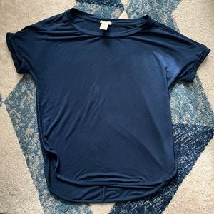 Matty M Women’s French Terry Roll Cuff T-Shirt